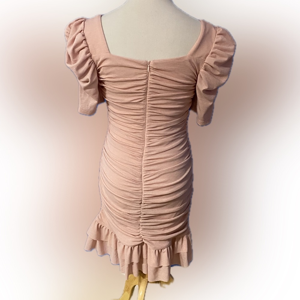 Dplay Ruched Mini Dress (S) - Picture 2 of 6